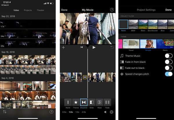 iMovie On The iPhone