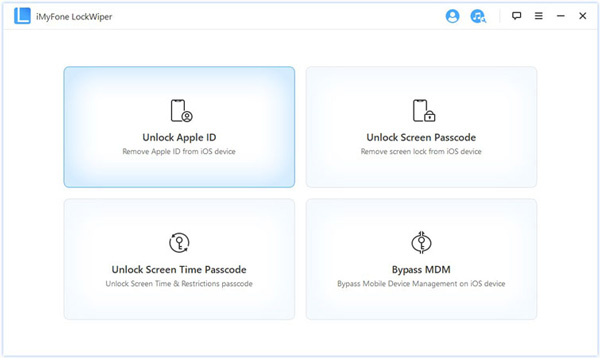 Imyfone Lockwiper Разблокировать Apple ID