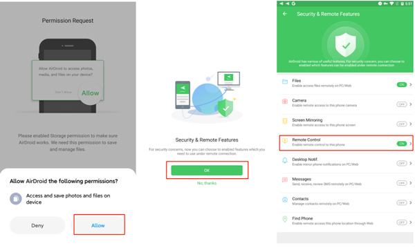 Installer Airdroid på Android