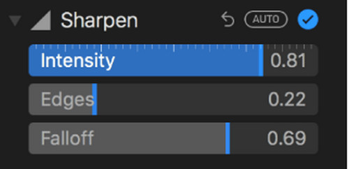 Intensitätskantenabfall