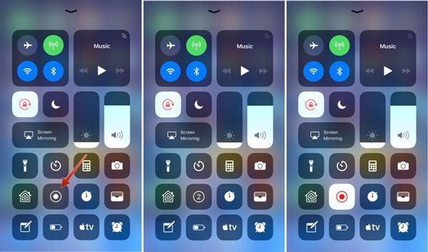 IOS11 screen recording