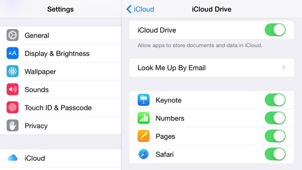 Transférer des images avec iCloud