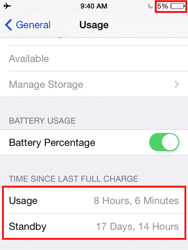 iPhone levensduur van de batterij