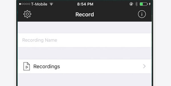 iRecアプリでiPhoneを録音する