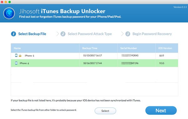 Jihosoft iTunes Unlocker