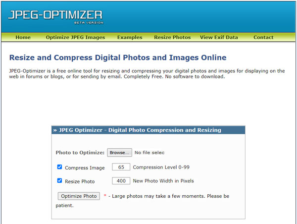 JPEG Optimizer