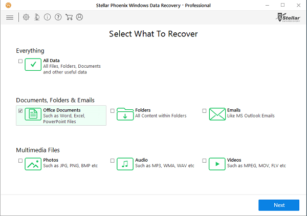 Starten Sie die Software