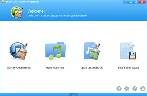 Leawo Tunesクリーナー