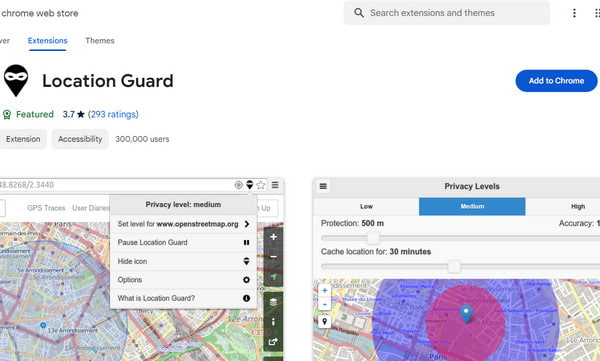 Location Guard Chrome