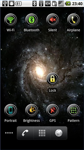 App Lock Screen Widget