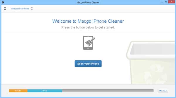 Macgo iPhone tisztító