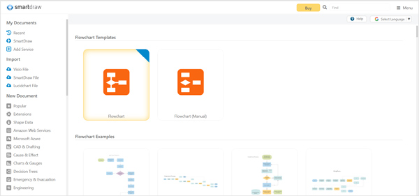 Make Flowchart Online SmartDraw