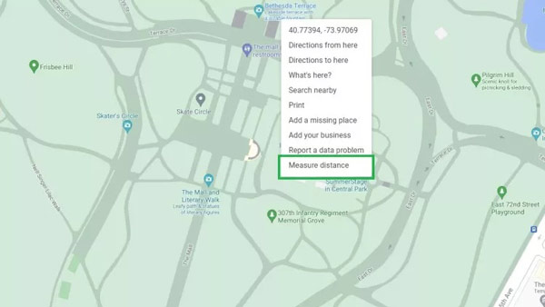 Measure Distance Google Map Site