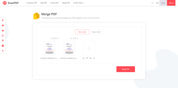 Samenvoegen PDF