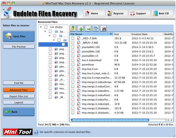 MiniTool Mac Data Recovery Personal