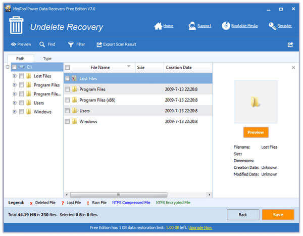 MiniTool Power Data Recovery