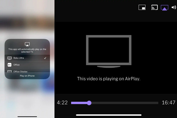 Mirror iPhone Screen To Roku TV With Airplay