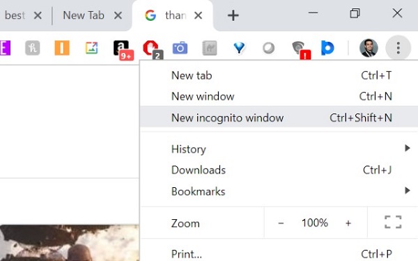 Slik ser du Incognito History på Google Chrome for Windows eller Mac