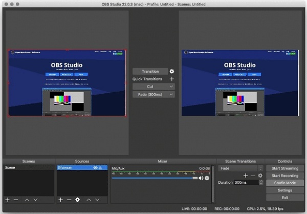 OBS Studio Screenshot