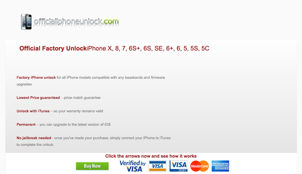 Officiell iPhone Unlock