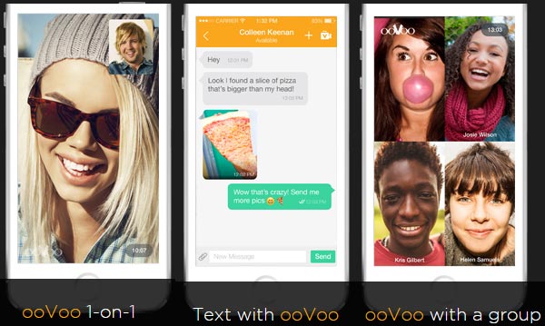 Application de chat vidéo ooVoo