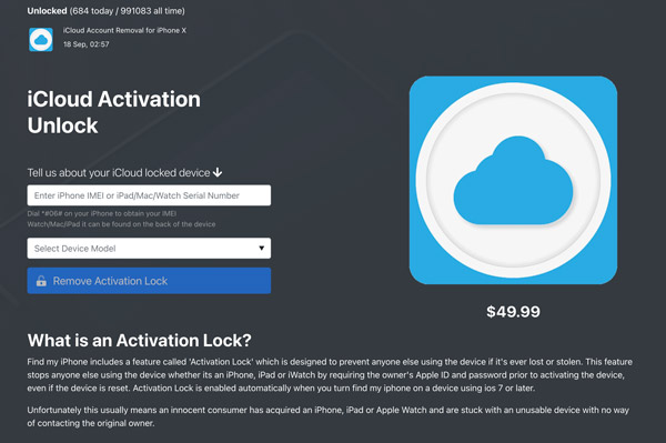 Paid iCloud Unlock Service Appleiphoneunlock