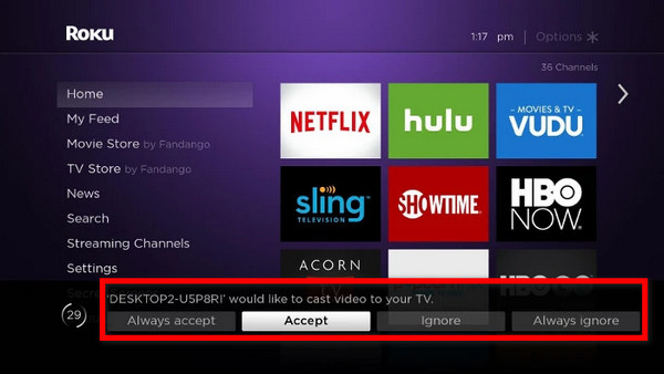 PC til Roku