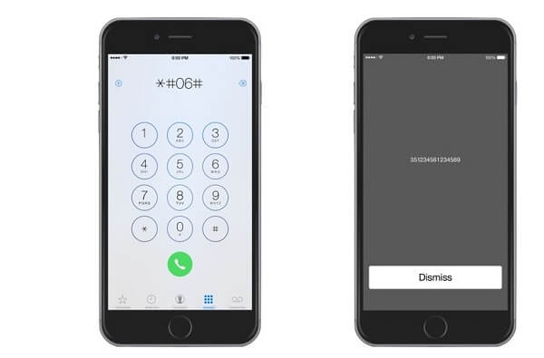 appeler le code imei