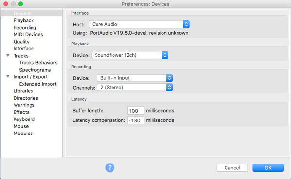 Playback Settings