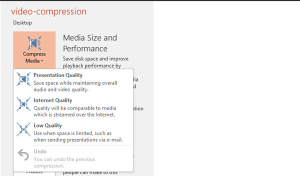 Powerpoint Video Compression
