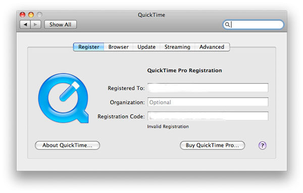 Quicktime pro