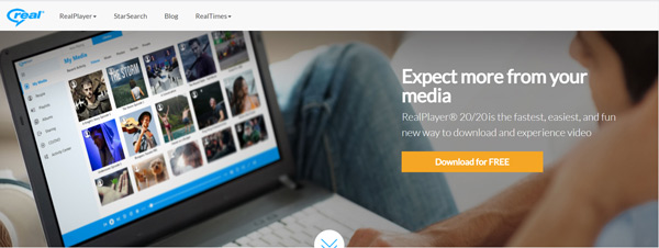 Téléchargement gratuit de RealPlayer