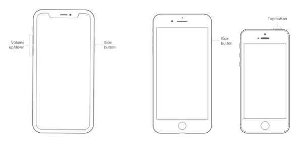 Slå av iPhone