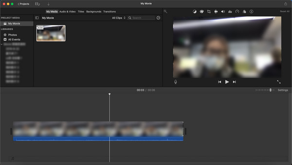 Enregistrer une vidéo Imovie