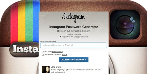 Восстановить удаленные сообщения Instagram онлайн