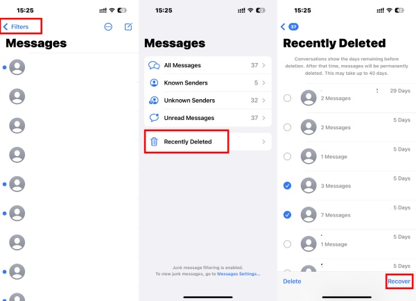 Recover Deleted Messages On iPhone 14 Pro