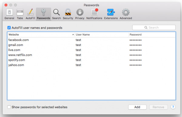 Stellen Sie das Google Mail-Konto in Safari wieder her
