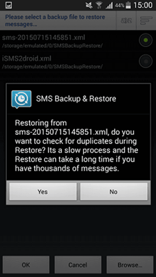 recovery android