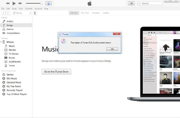 Start iTunes opnieuw