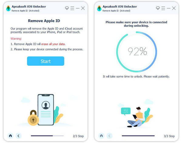 Supprimer l'identifiant Apple