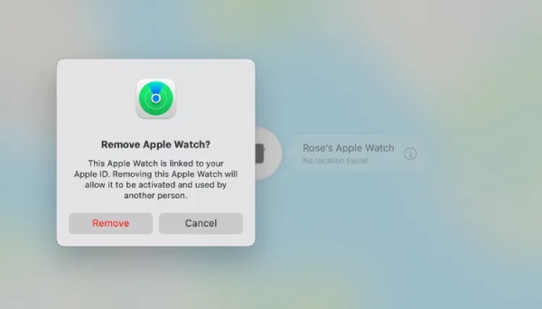 使用 iCloud 移除 Apple Watch 激活鎖