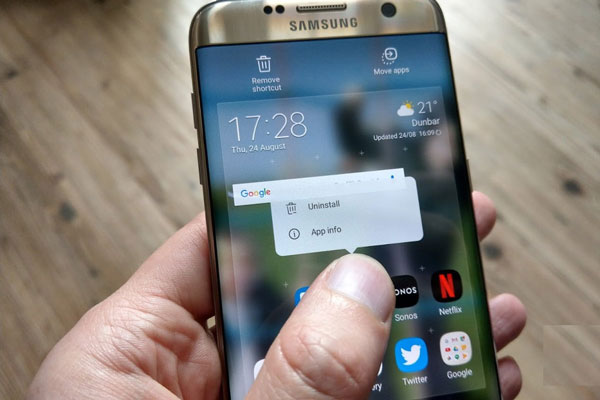 Remove icon android