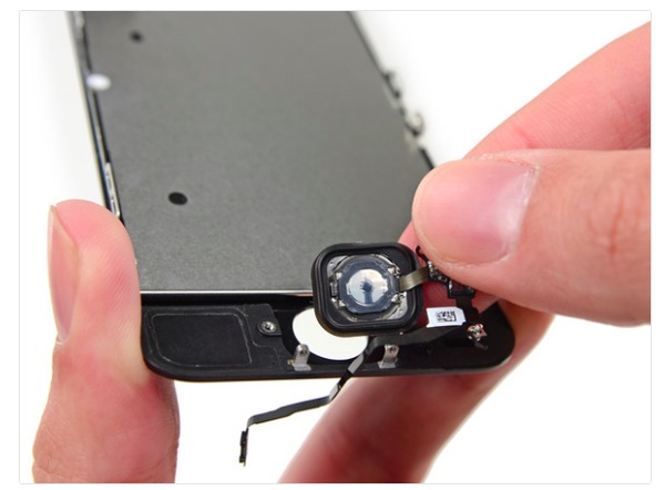 Verwijder de startknop van de iPhone 5S