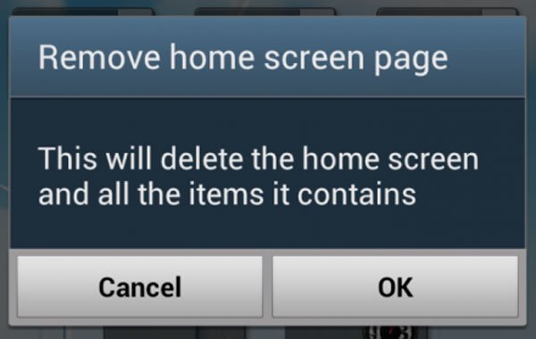 Remove Screen