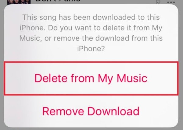 Supprimer des morceaux d'iTunes sans les supprimer sur iPhone