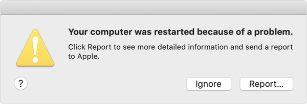 Report Mac Keeps Shutting Down Problem