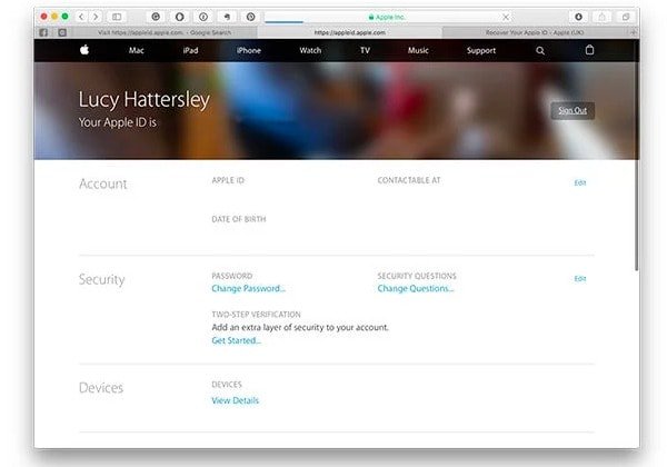 Apple ID zurücksetzen oder ändern