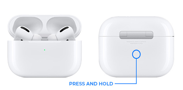 重置您的 Airpods