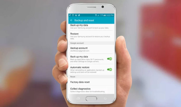 Start Android-telefonen på nytt