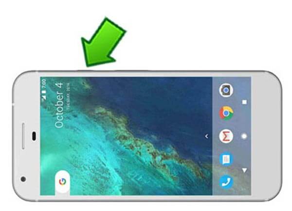 starta om Google Pixel